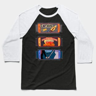 Halloween Ticket Baseball T-Shirt